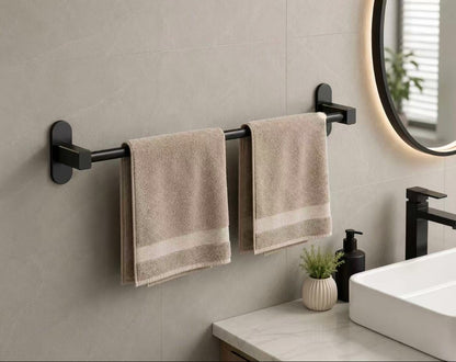 Aluminum towel rack