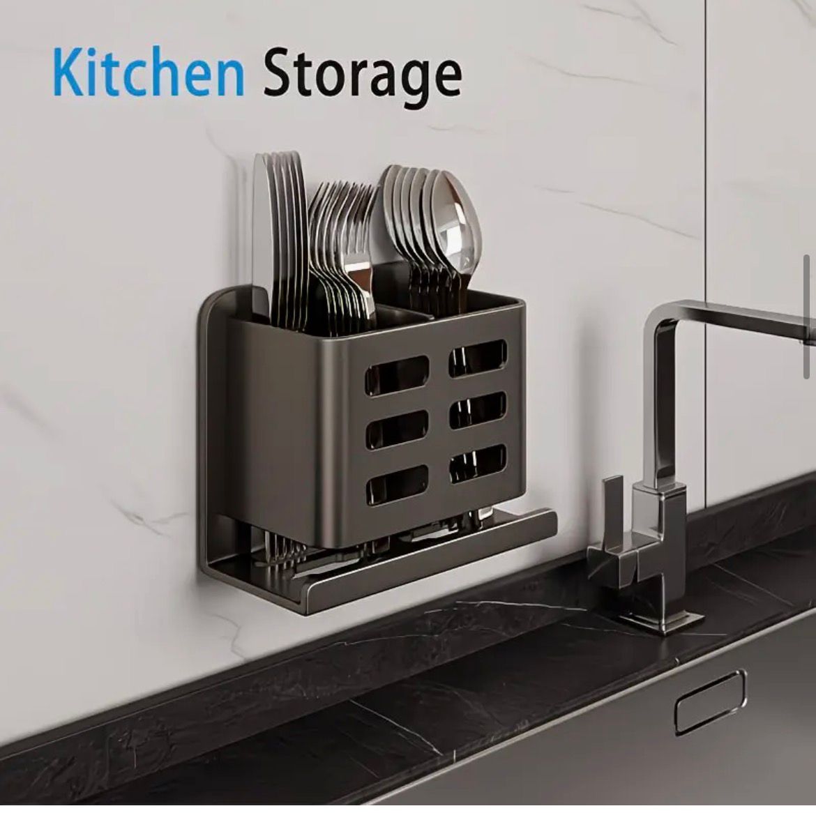 Toothbrush and toothpaste holder