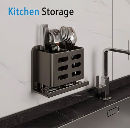 Toothbrush and toothpaste holder