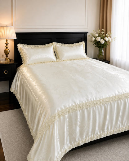 Silk duvet cover sets