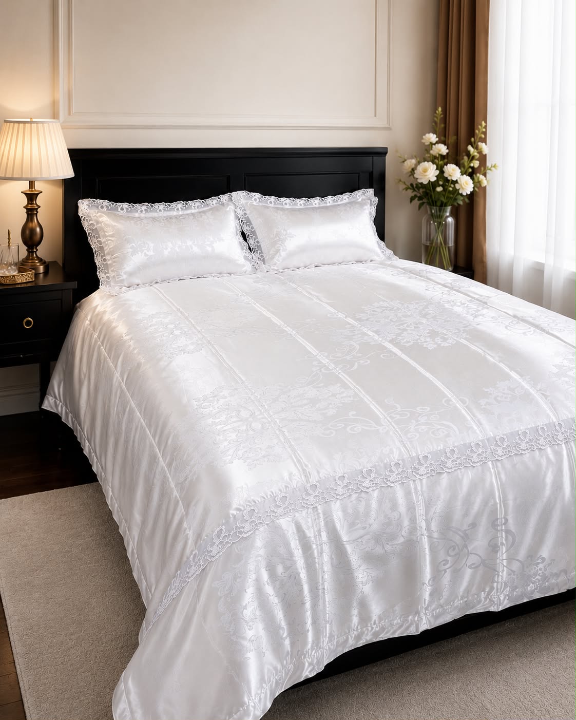 Silk duvet cover sets