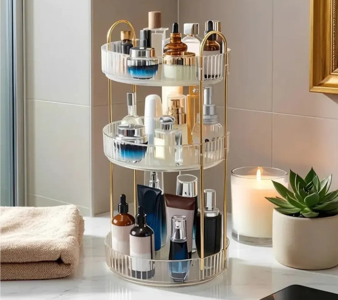 3 tier cosmetic rack