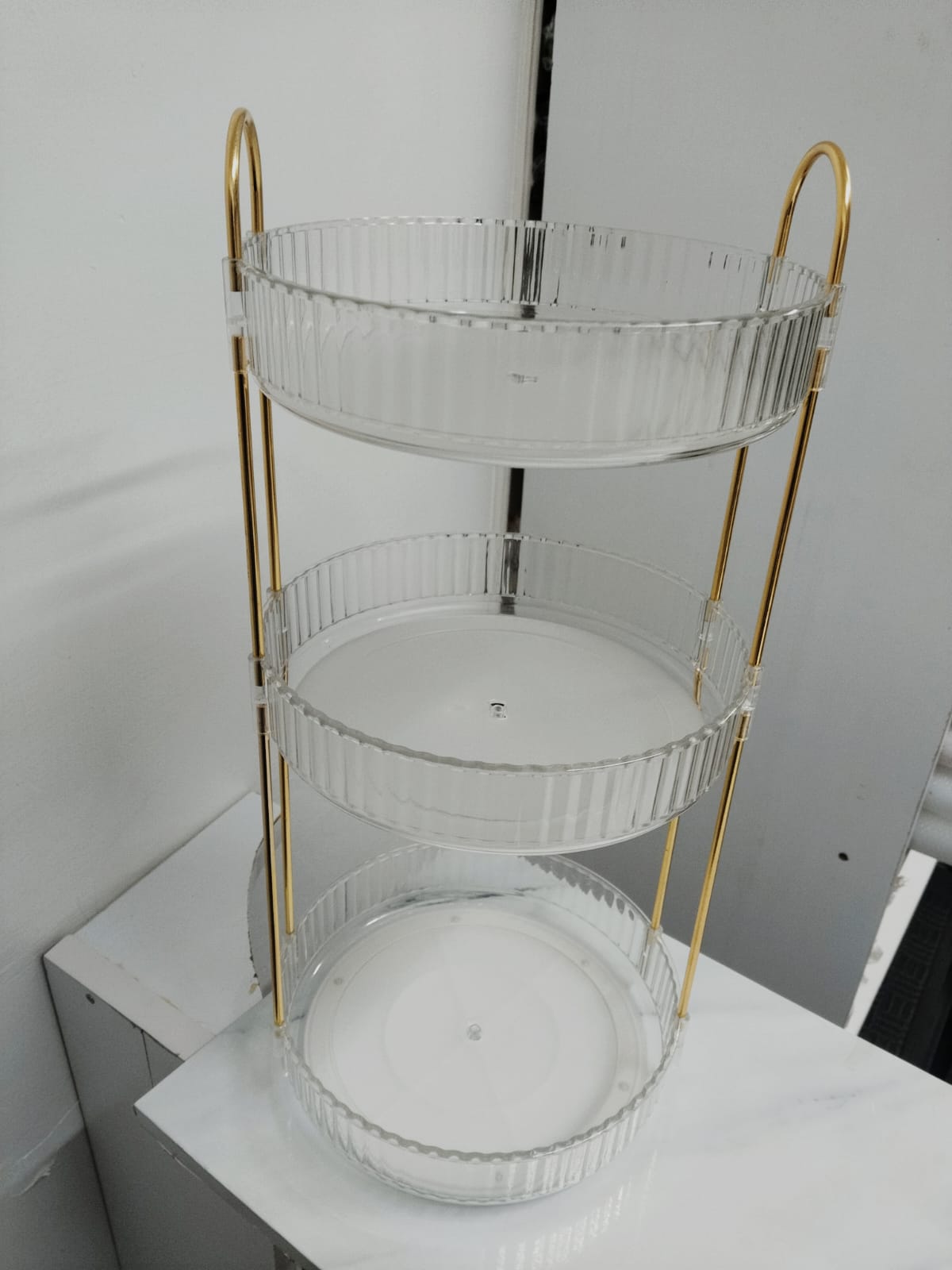 3 tier cosmetic rack
