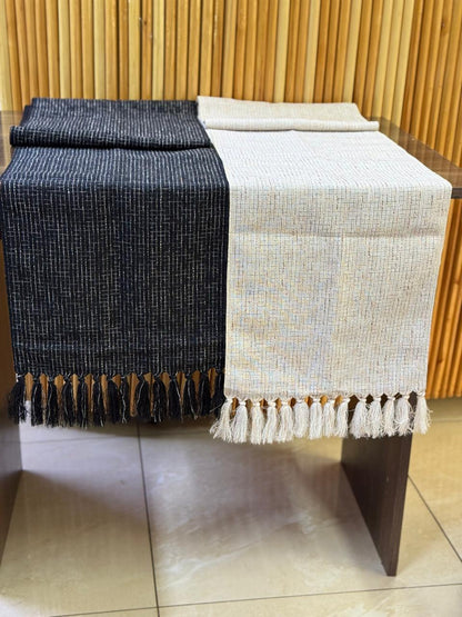 Modern dining table runner