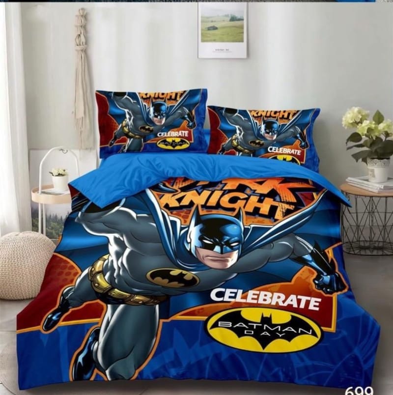 Cartoon themed kids duvet set