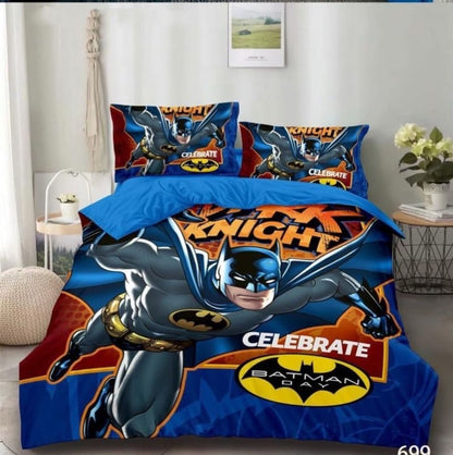Cartoon themed kids duvet set