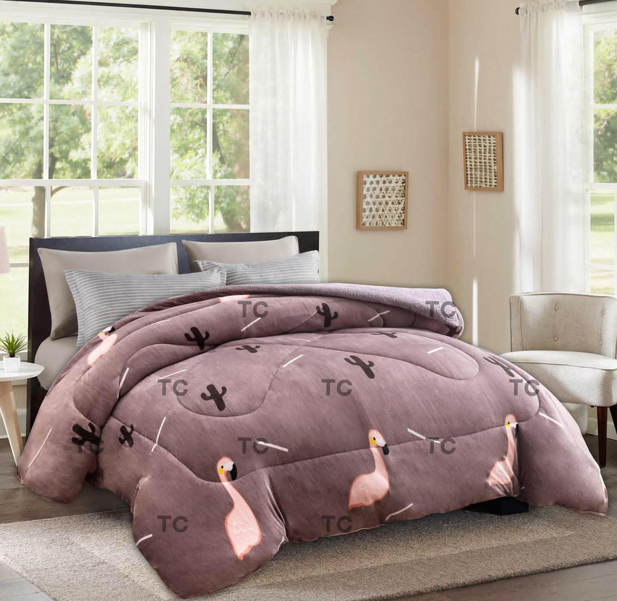 Single woolen duvet