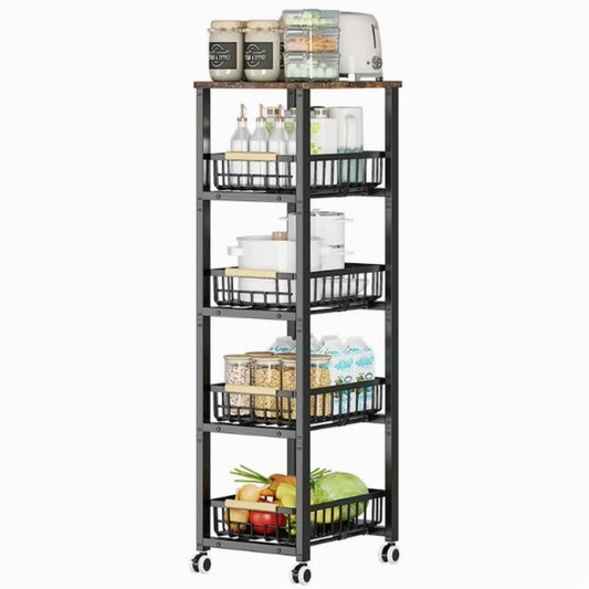 4 layer multifunctional rack