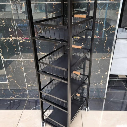 4 layer multifunctional rack