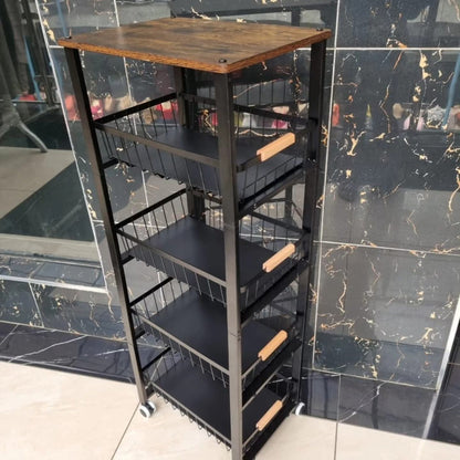 4 layer multifunctional rack