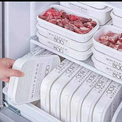 5pcs Freezer /fridge stackable food storage containers