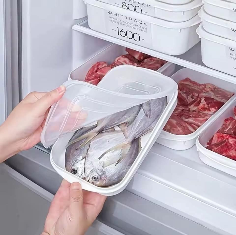 5pcs Freezer /fridge stackable food storage containers