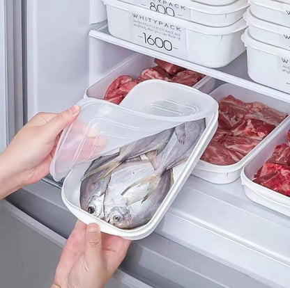 5pcs Freezer /fridge stackable food storage containers