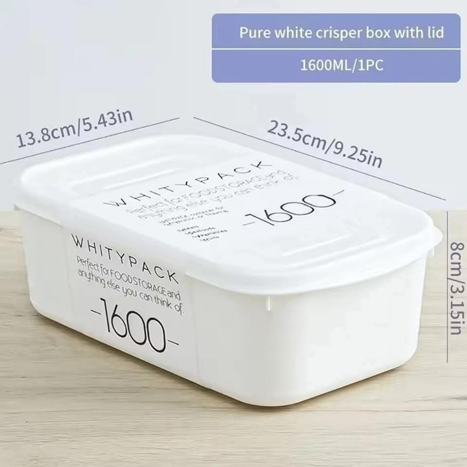 5pcs Freezer /fridge stackable food storage containers