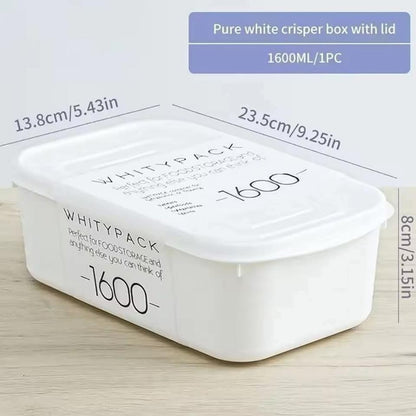 5pcs Freezer /fridge stackable food storage containers