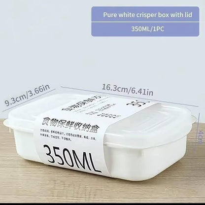 5pcs Freezer /fridge stackable food storage containers