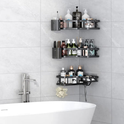 3pcs corner bathroom racks