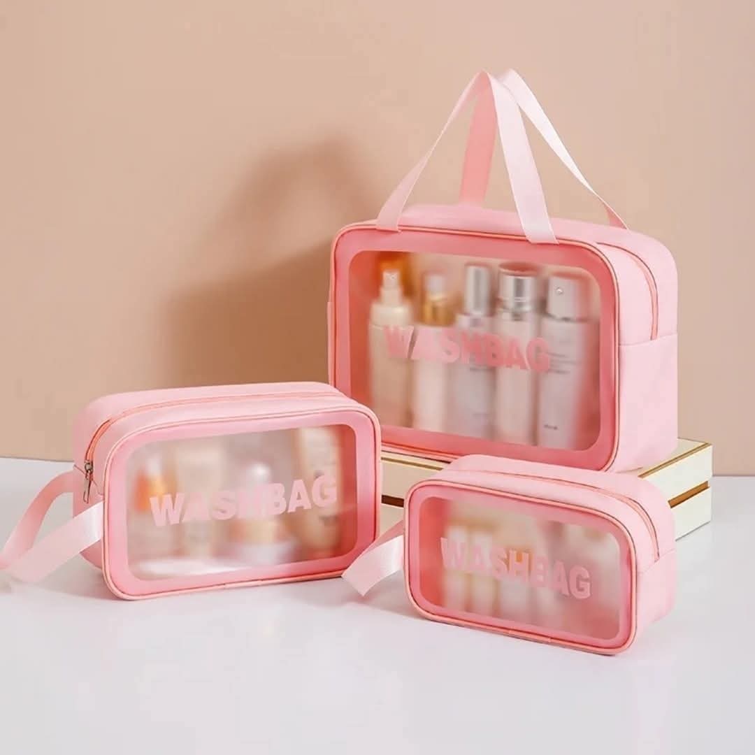 3pcs washbags set. 