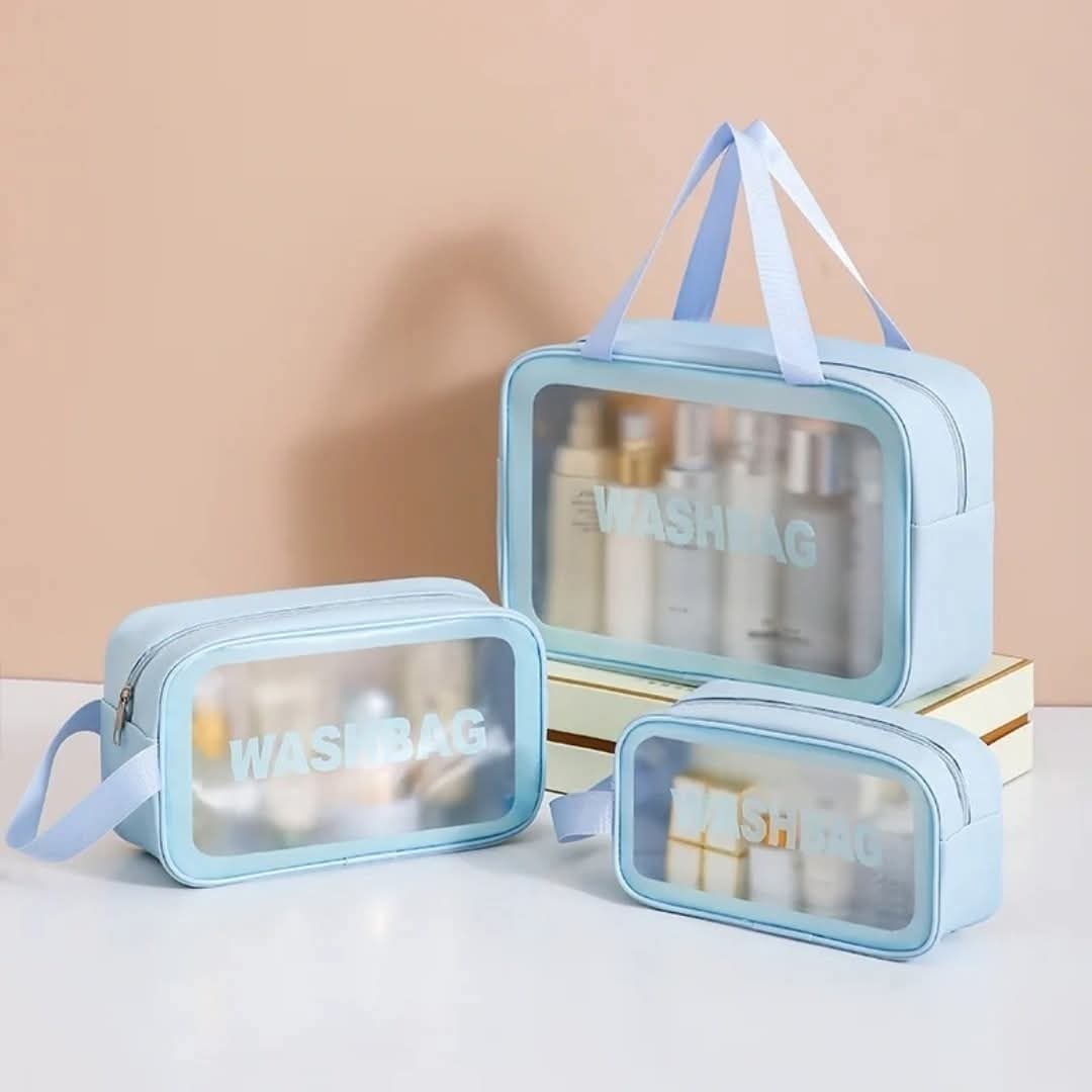 3pcs washbags set. 