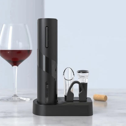 Wine opener automatic corkscrew wine beer opener with stand.. 