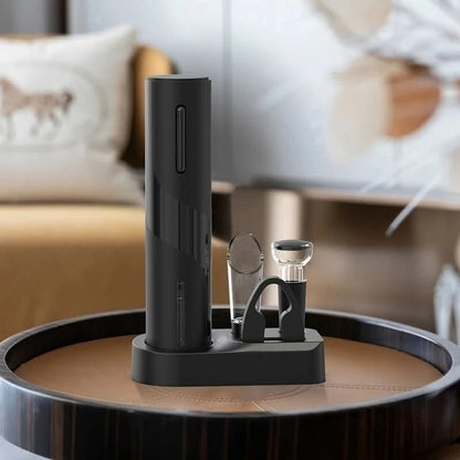 Wine opener automatic corkscrew wine beer opener with stand.. 