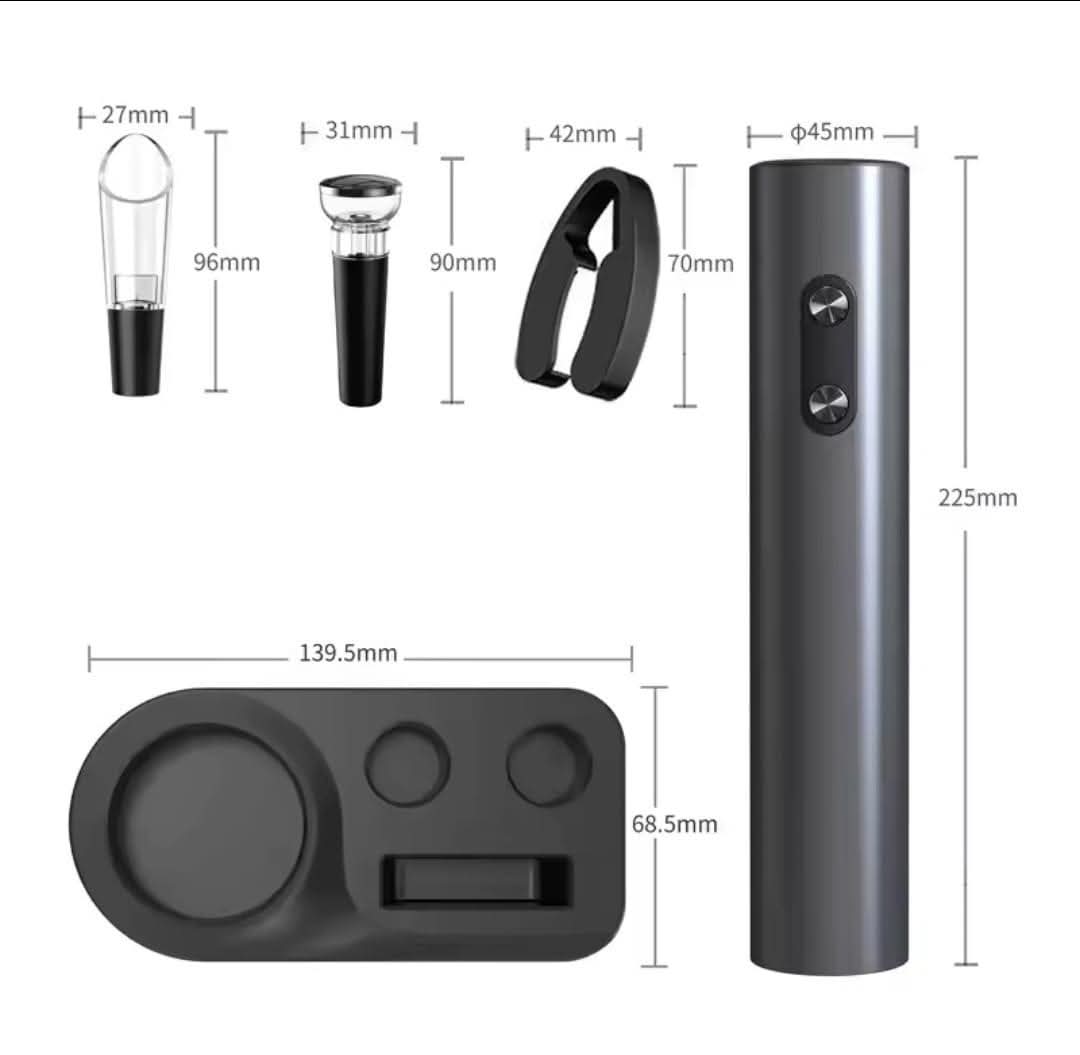 Wine opener automatic corkscrew wine beer opener with stand.. 