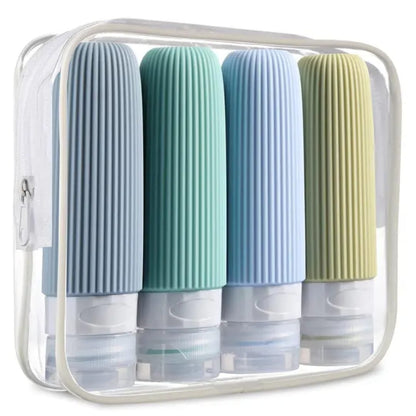 Big capacity colorful travel lotion bottles 