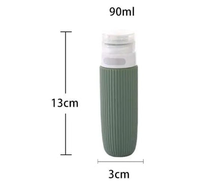 Big capacity colorful travel lotion bottles 