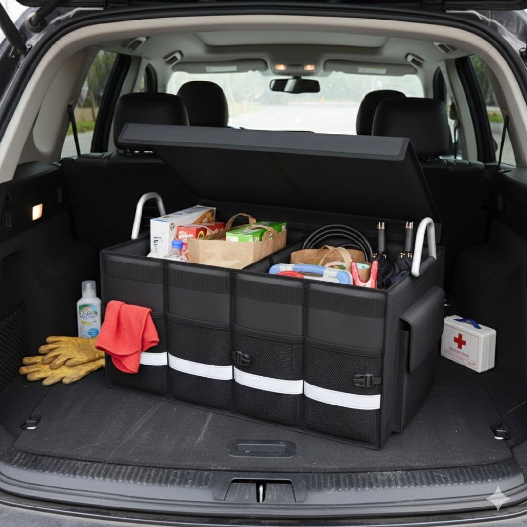 Foldable Premium Car Trunk Boot Organizer