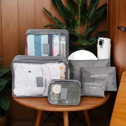 6pcs Luggage Travel Organizers For Suitcase 
