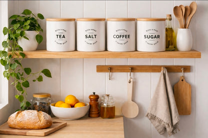 4-Piece Airtight Canister Set