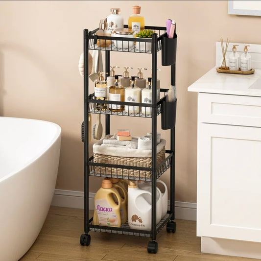 4-Tier Multifunctional Storage Rack/Bathroom rack