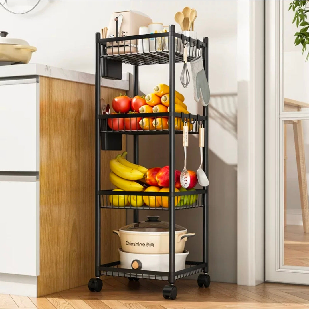 4-Tier Multifunctional Storage Rack/Bathroom rack