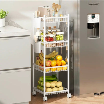 4-Tier Multifunctional Storage Rack/Bathroom rack