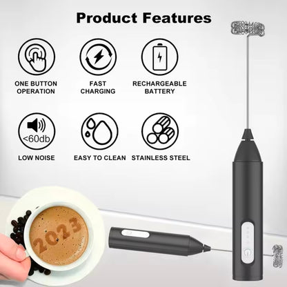 Rechargeable Milk Frother