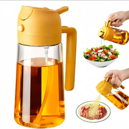 2 in 1 oil jar Sprayer & dispenser 