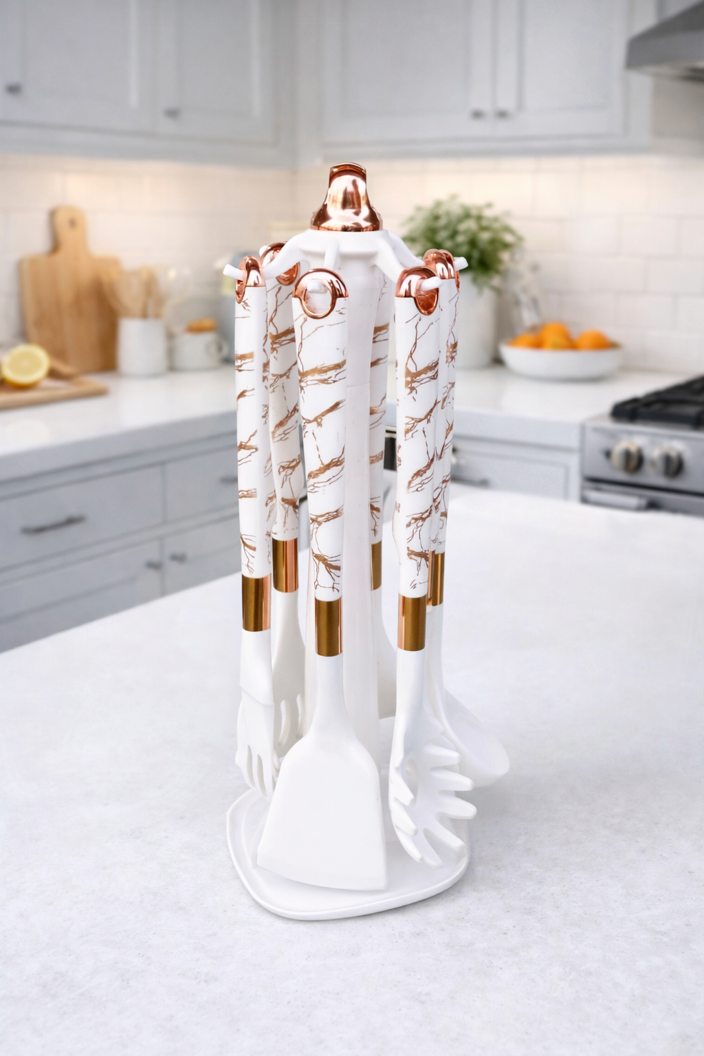 7pc silicone spoon set 